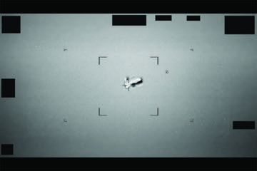 Infrared UAP still from PURSUE Release 01