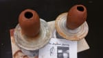 Two replicas of the Baghdad Battery.